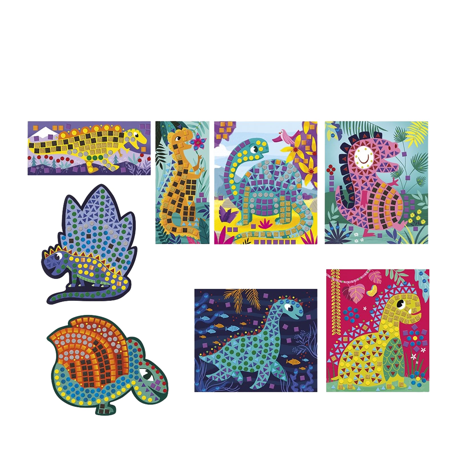 Mosaics Craft - Dinosaurs