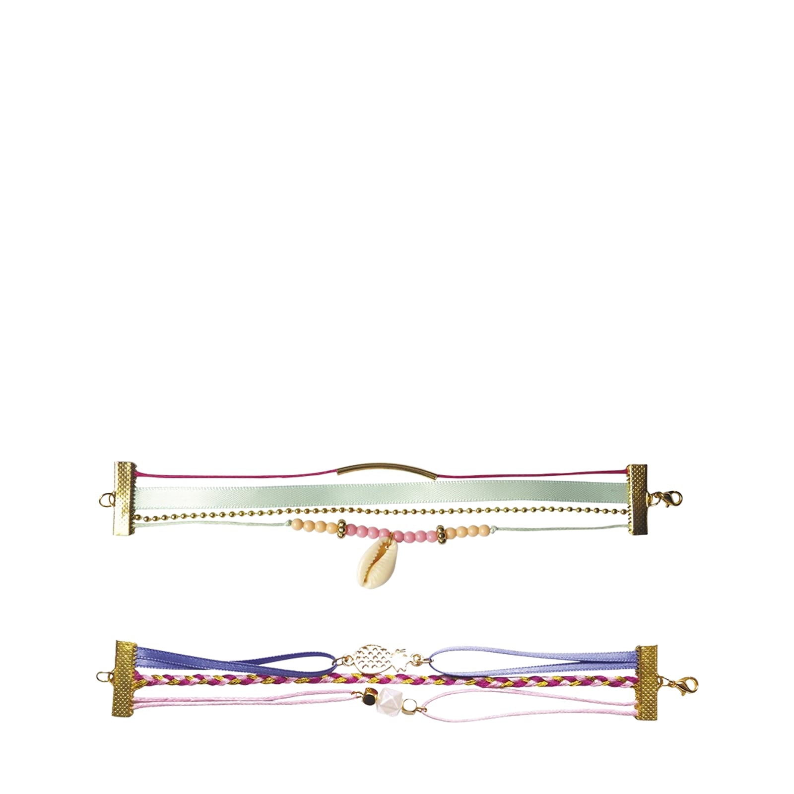 2 Bohemian Multi Row Bracelets To Make