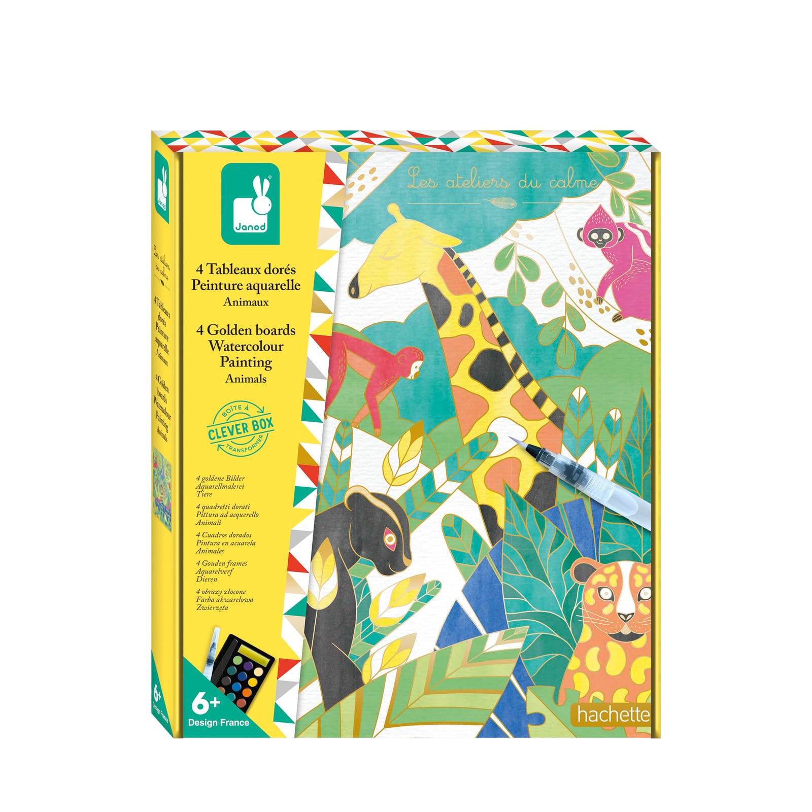 Watercolour Painting Board Set - Animals