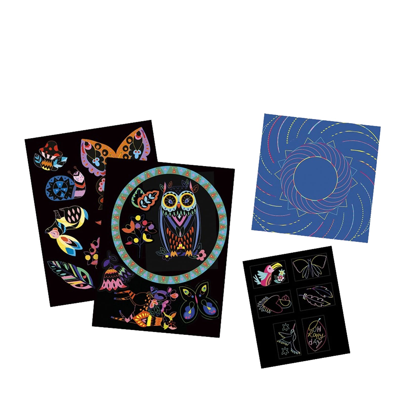 Multi Activities Scratch Art Box