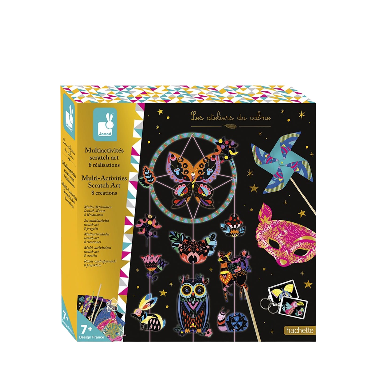 Multi Activities Scratch Art Box