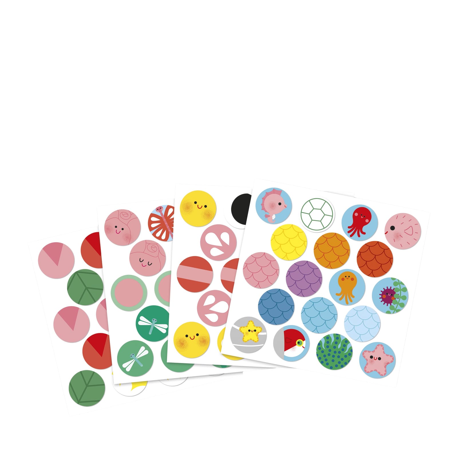 Repositionable Thick Stickers and Scenes - The Pond
