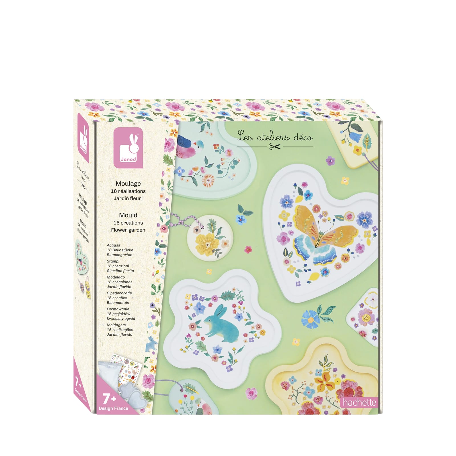 Moulding Craft Set 16 Creations - Flower Garden