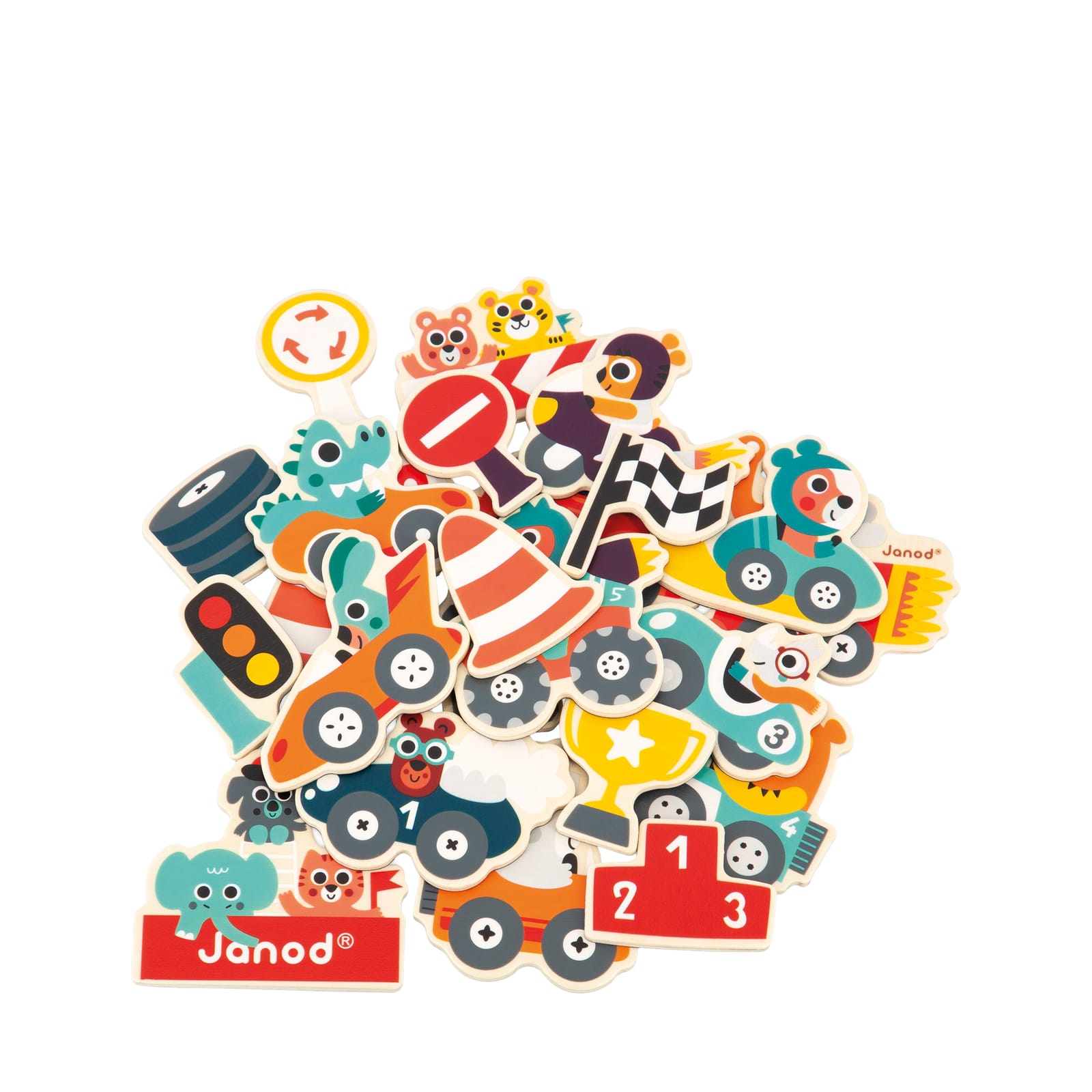 Car Magnets - 24 Pieces