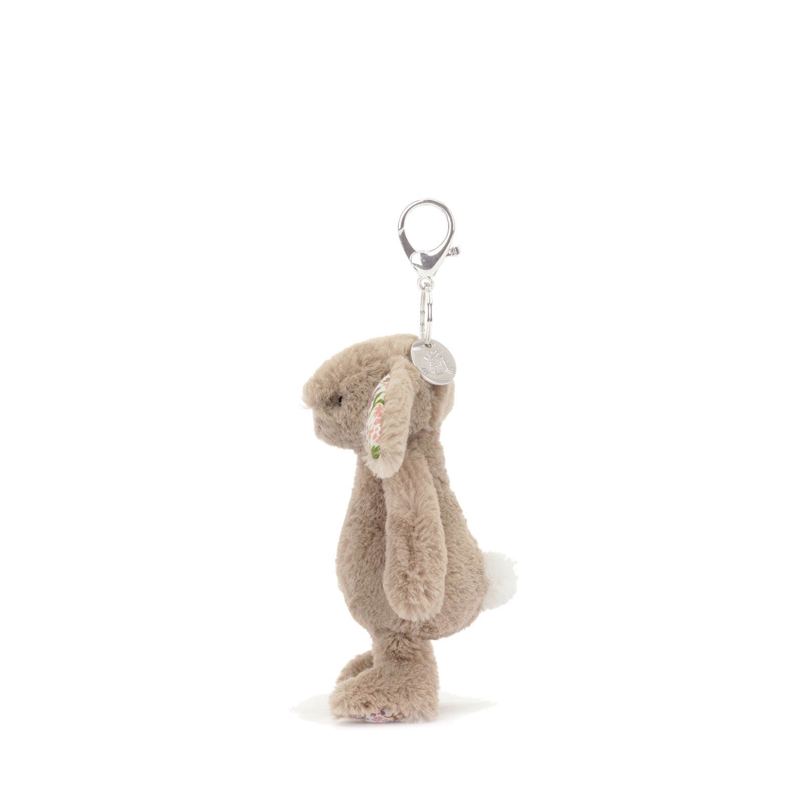 Blossom Petal Bunny Beige Bag Charm