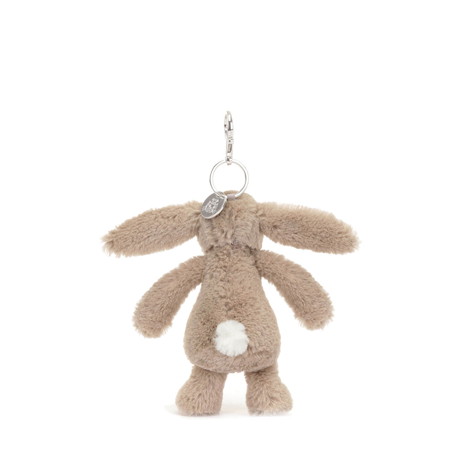 Blossom Petal Bunny Beige Bag Charm