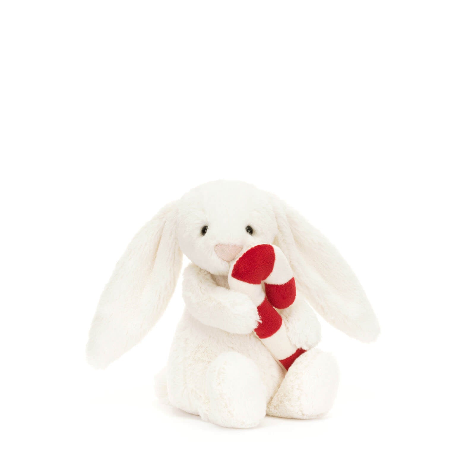 Bashful Bunny with Candy Cane