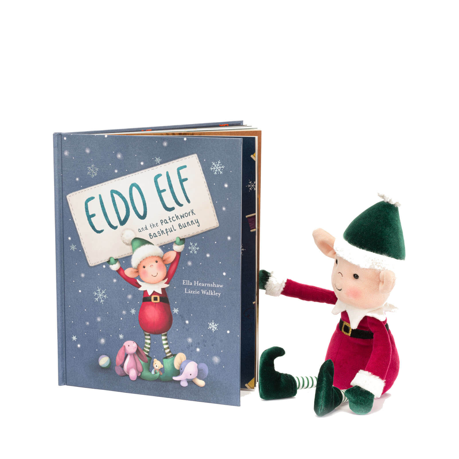 Eldo Elf and the Patchwork Bashful Bunny Book