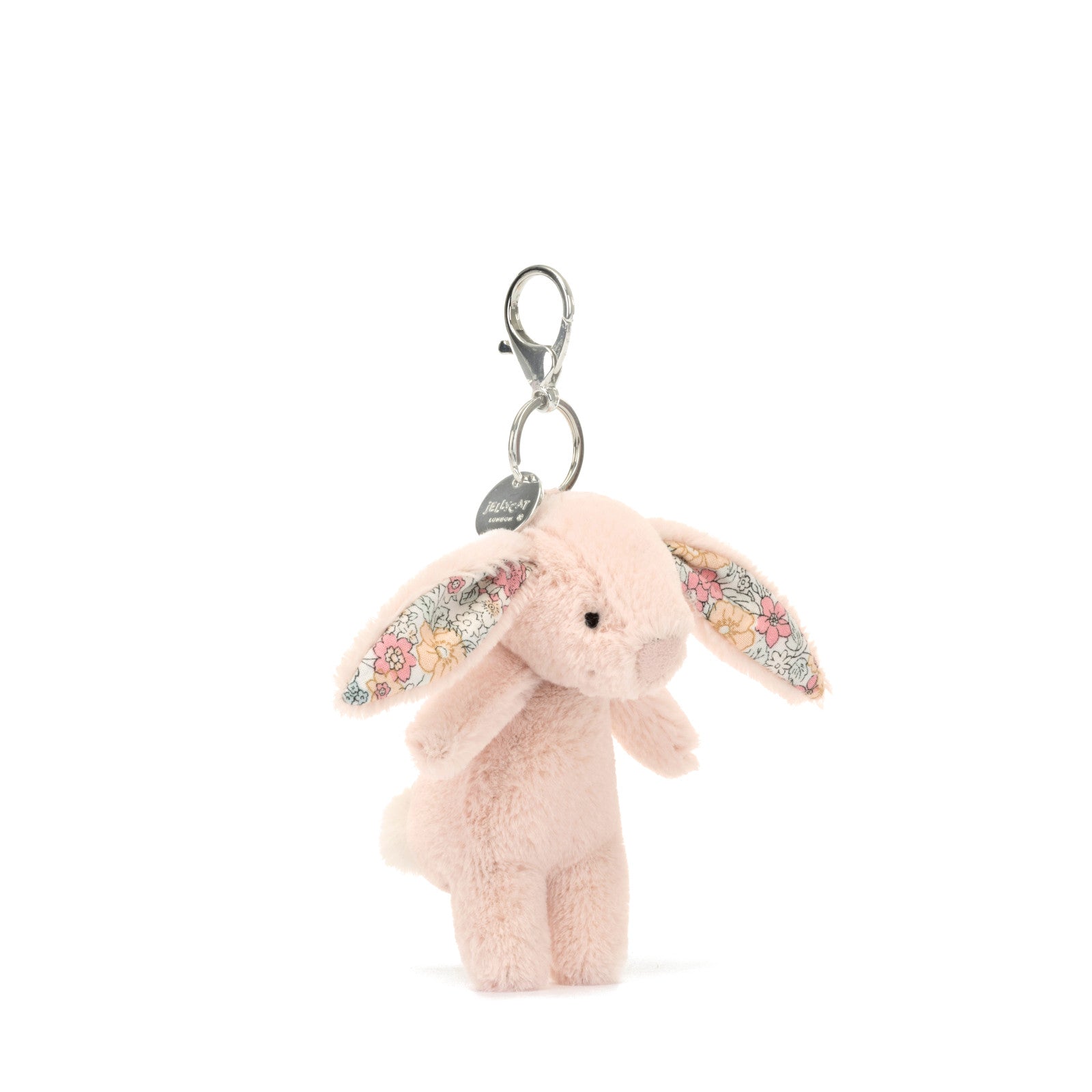 Blossom Blush Bunny Bag Charm One Size JELLYCAT