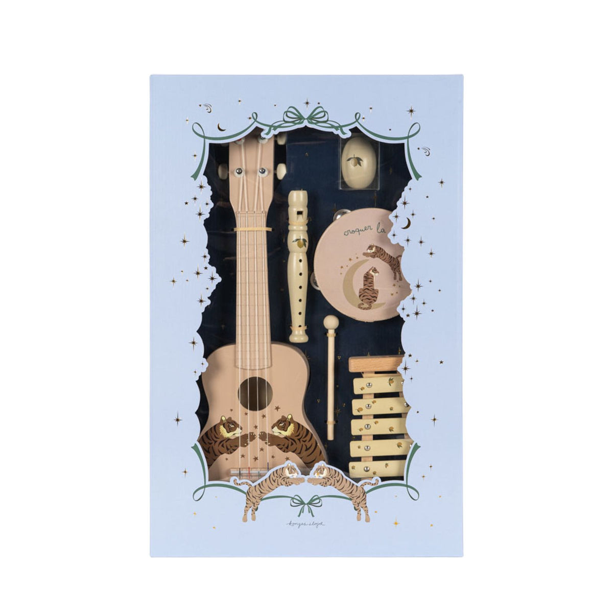 Wooden Musical Set - Tiger Sand