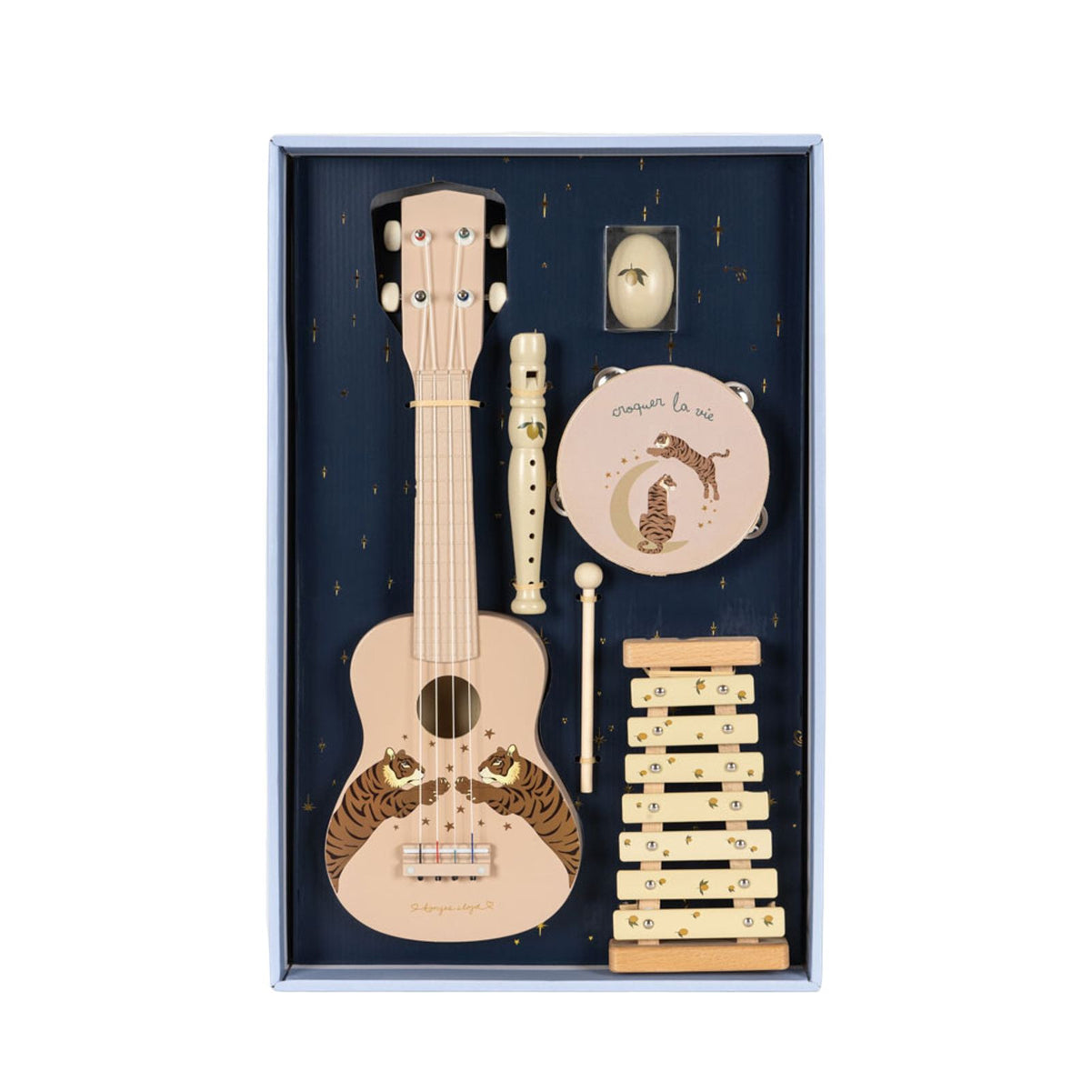 Wooden Musical Set - Tiger Sand
