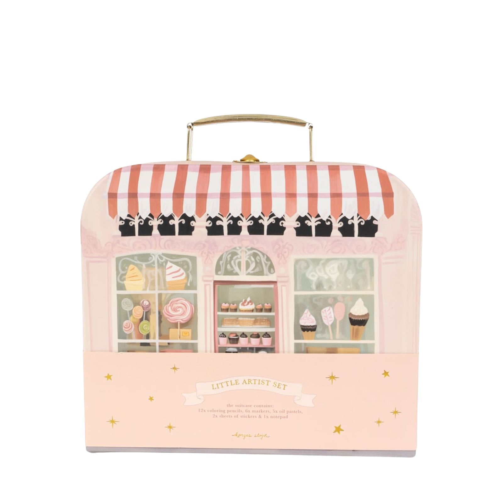 Little Artist Suitcase Set - Pink