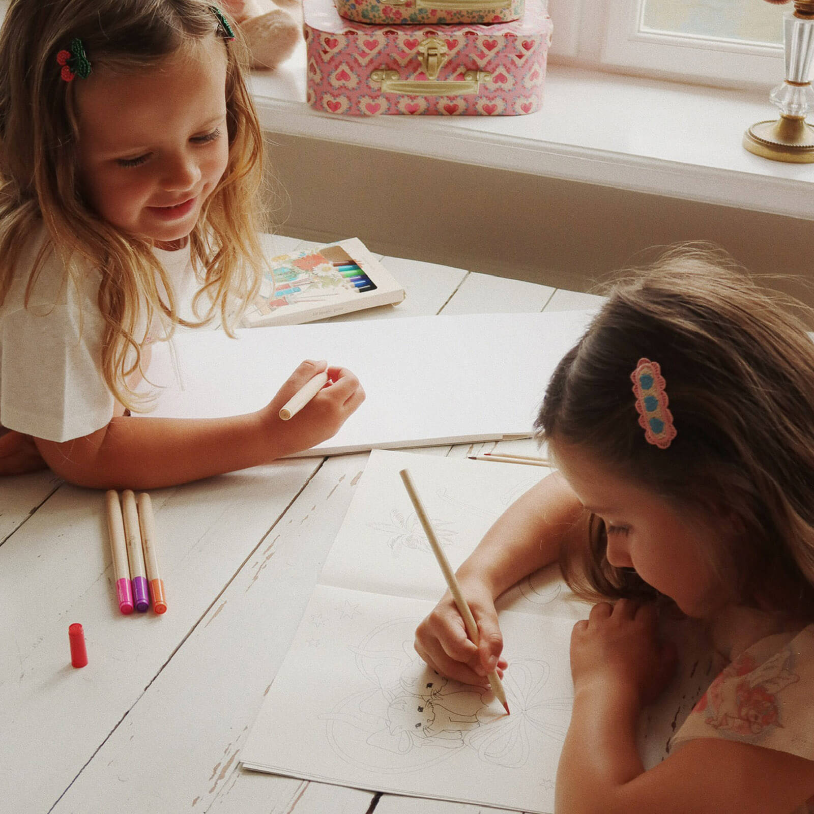 Little Artist Suitcase Set - Pink
