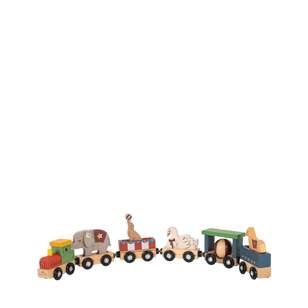 Wooden Animal Train