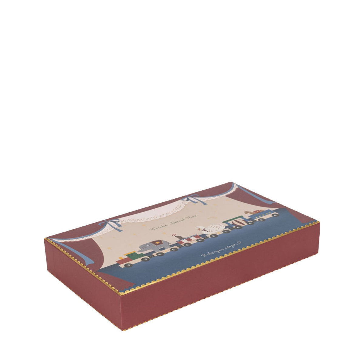 Wooden Animal Train