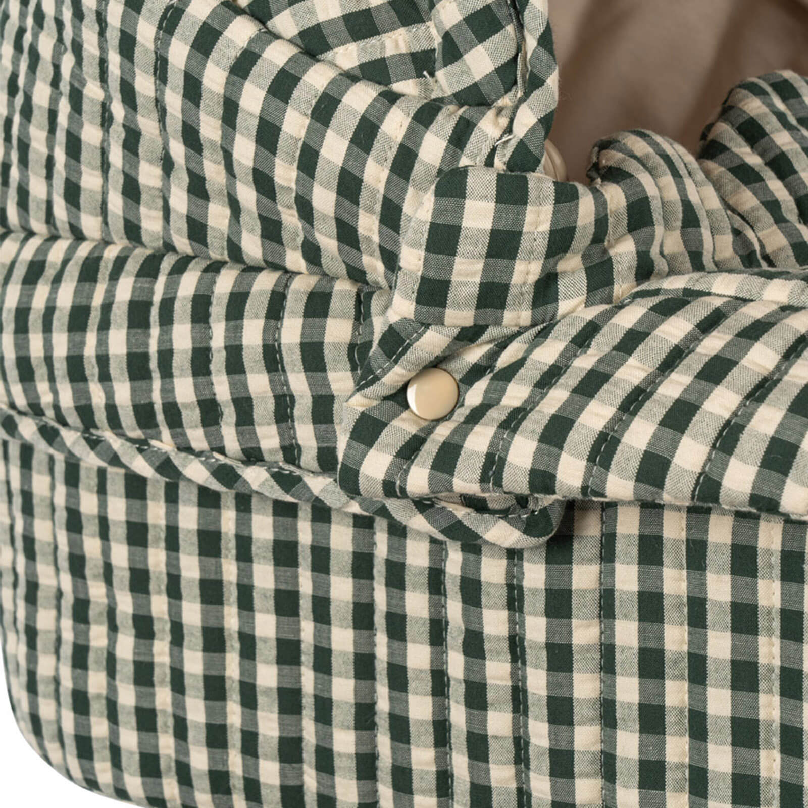 Doll Pram - Smoke Pine Check