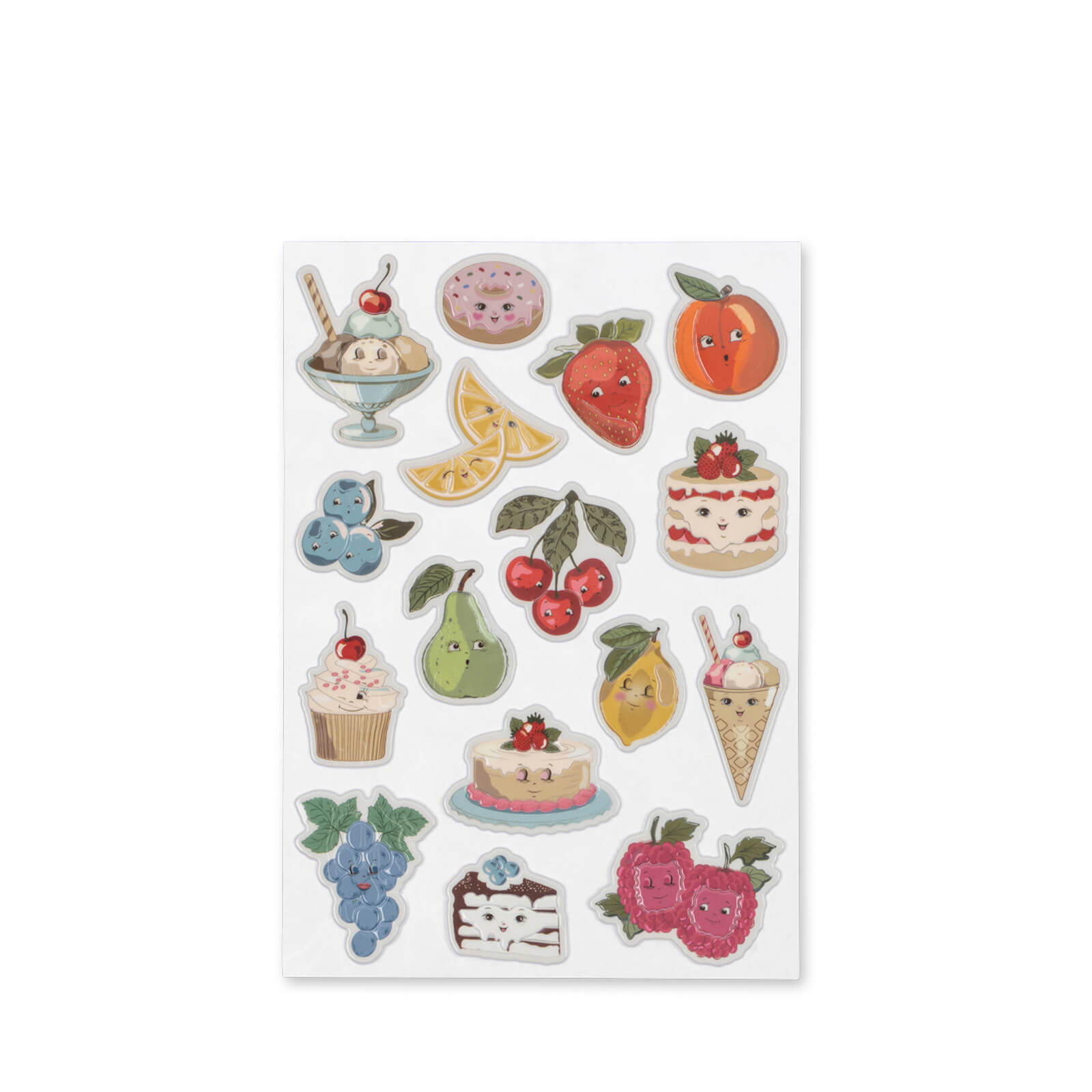 Puffy Stickers - Fruity