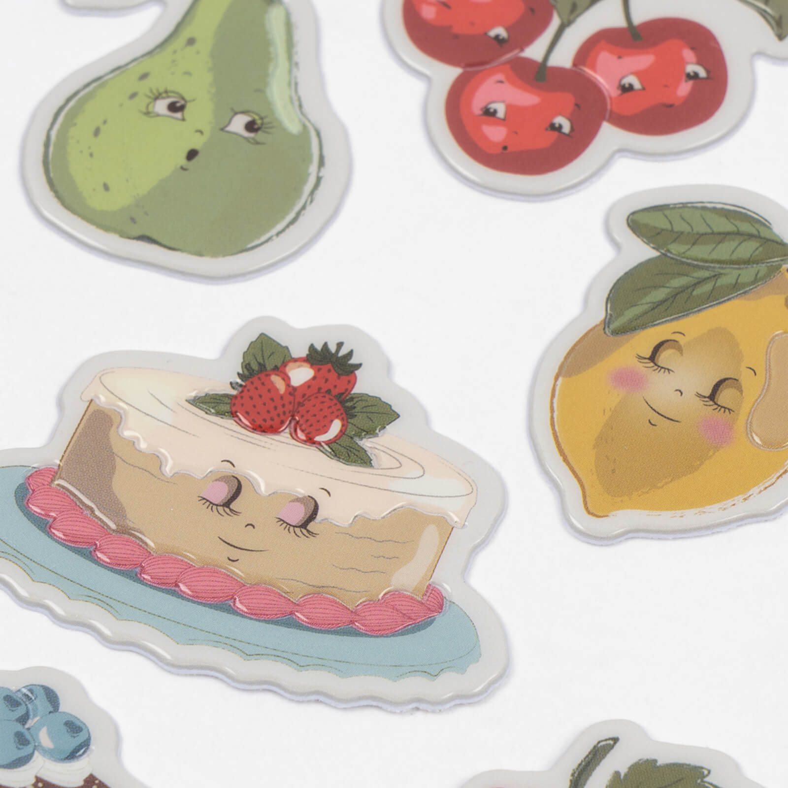 Puffy Stickers - Fruity