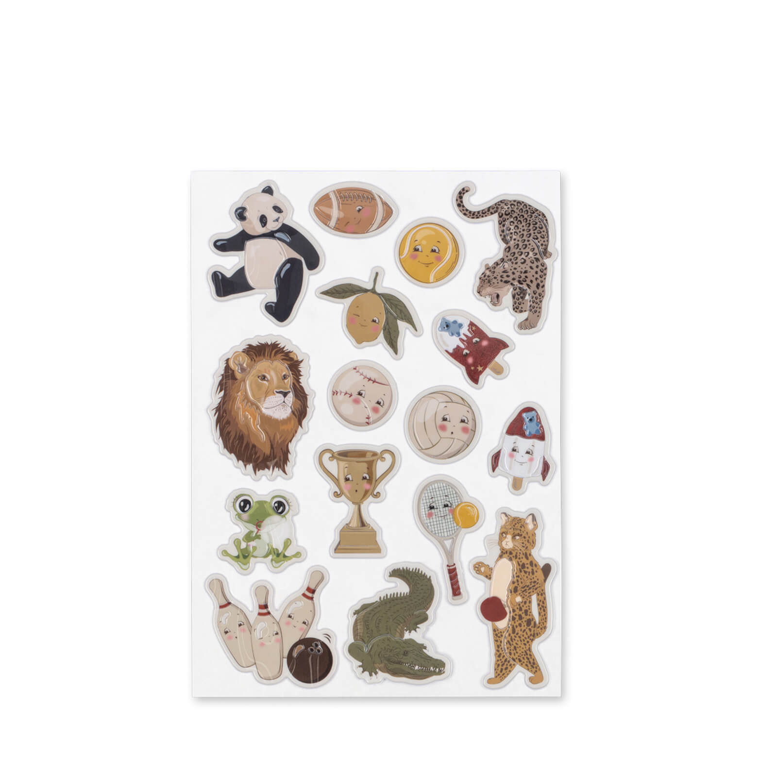 Puffy Stickers - Animals