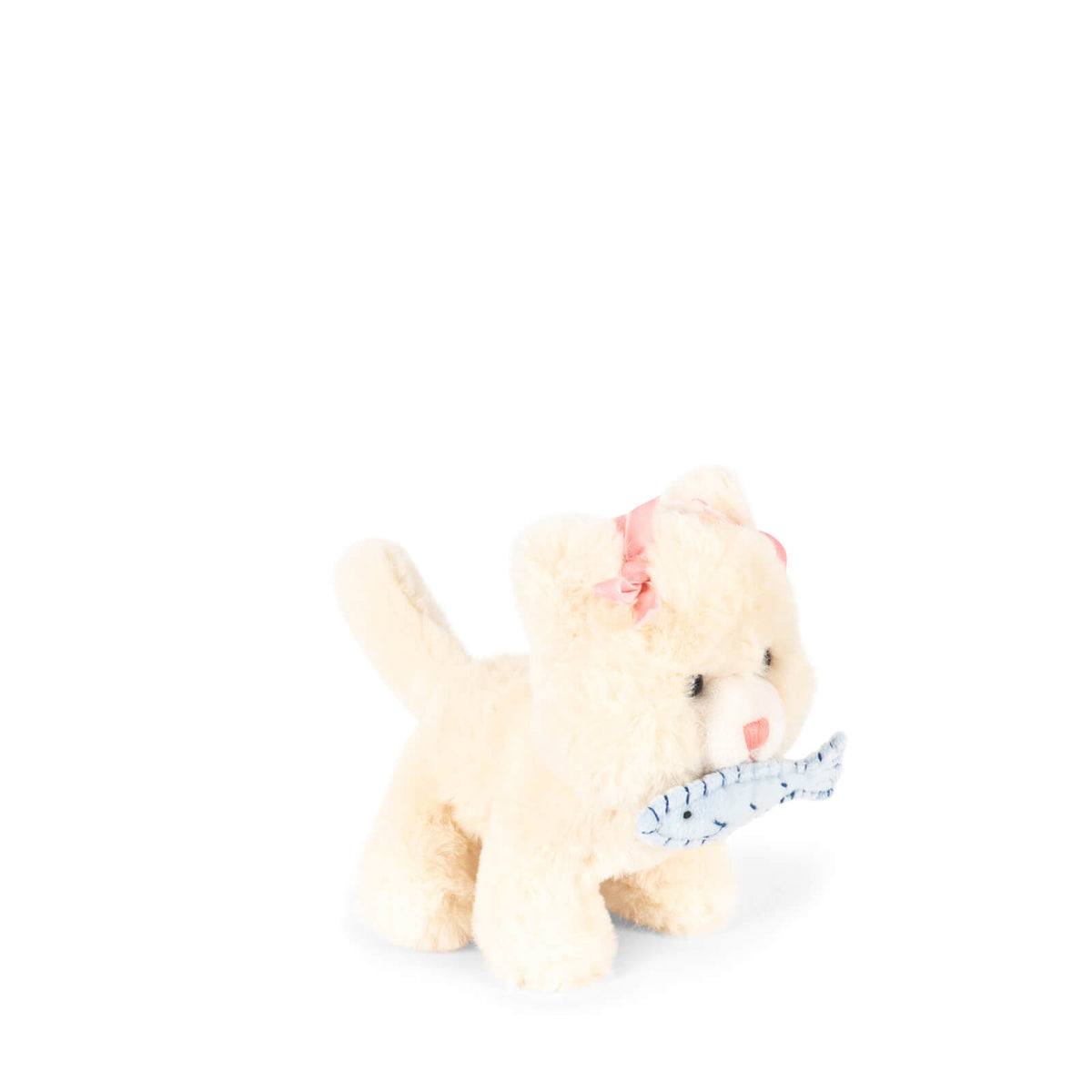 Soft Cat In Carrier - Beige Calore