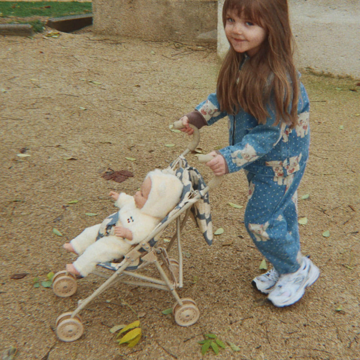 Doll Stroller - Swan