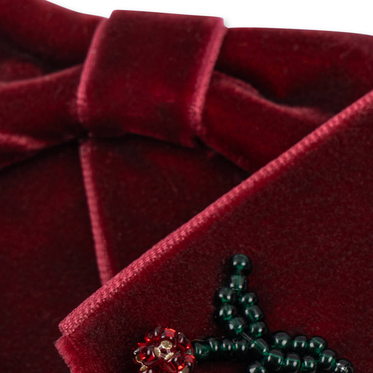 Juliette Bow Hair Clips - Rio Red