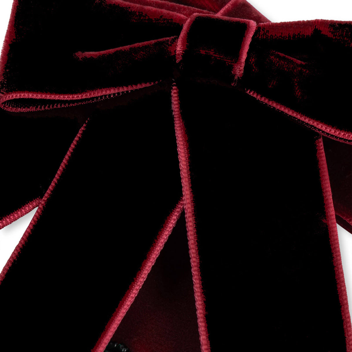 Juliette Bow Hair Clips - Rio Red