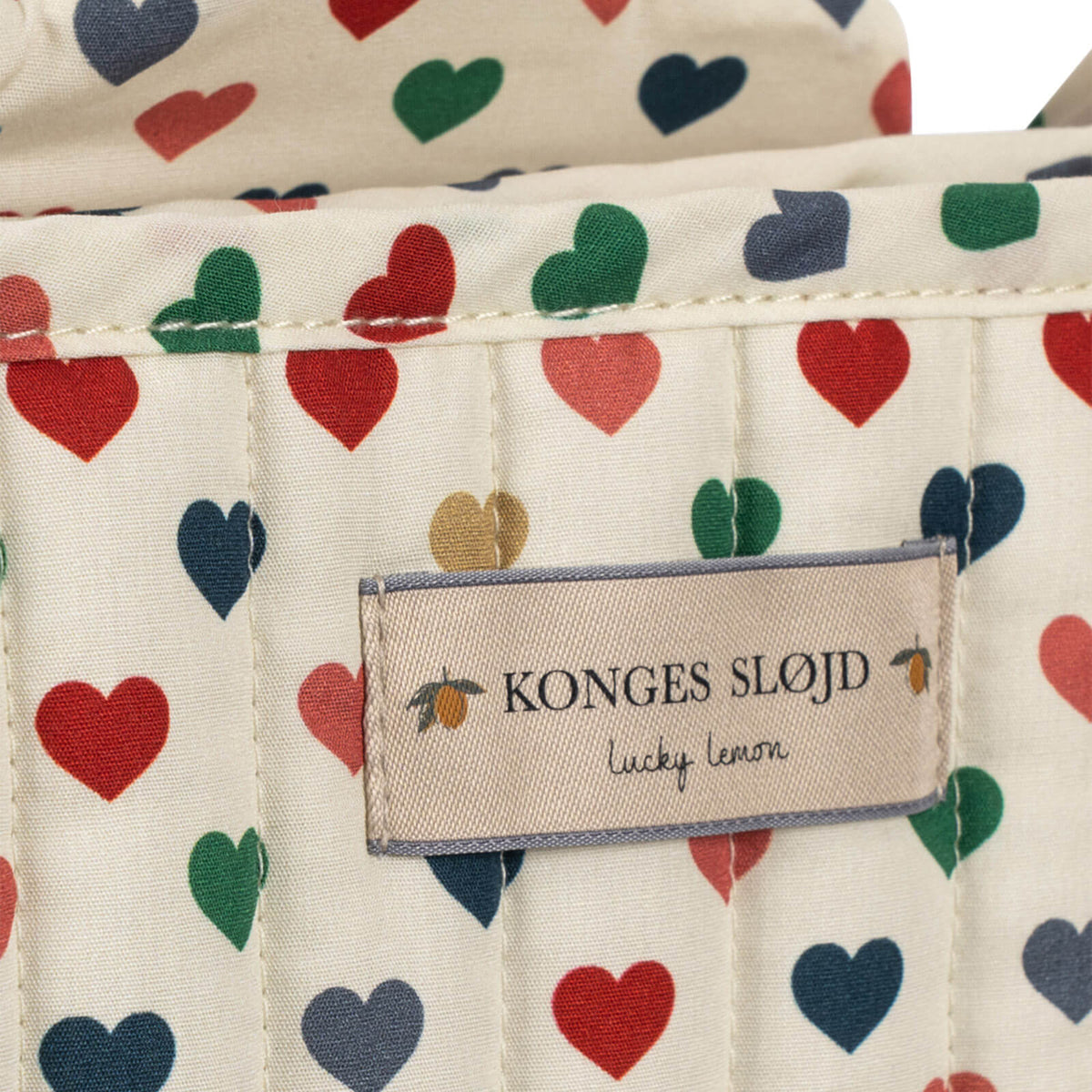 Doll Stroller - Coloured Hearts