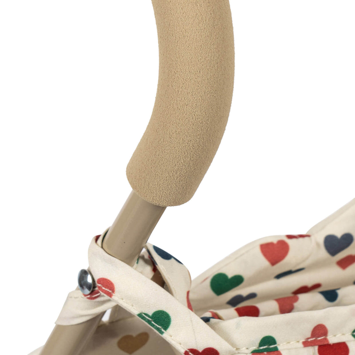 Doll Stroller - Coloured Hearts