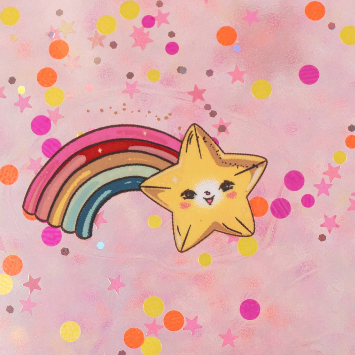 Glitter Jump Ball - Rainbow