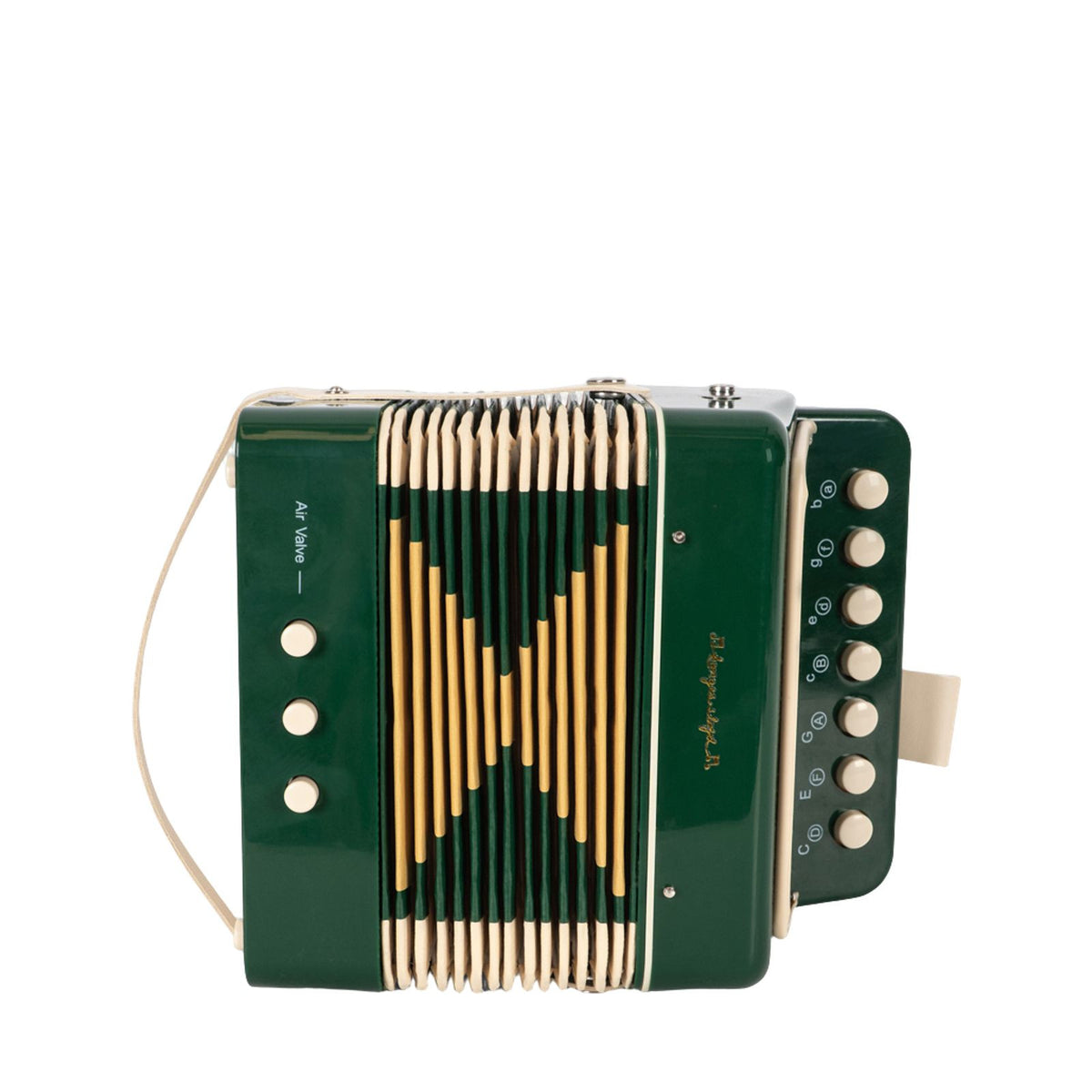 Musical Accordion - Green