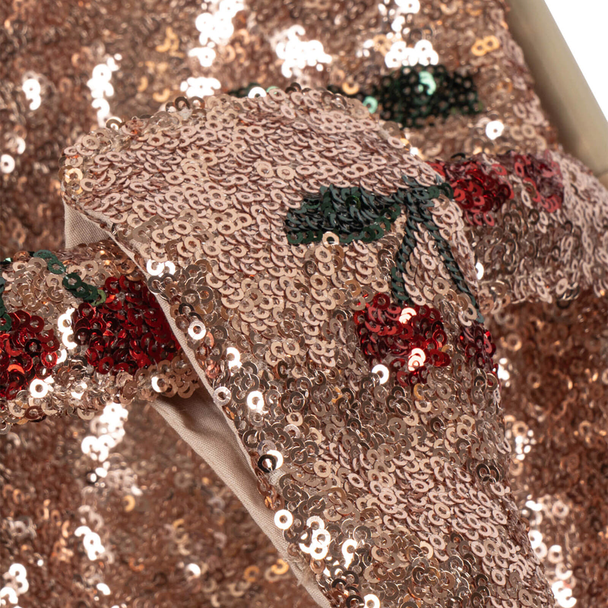 Sparkly Doll Stroller - Cherry Sequin