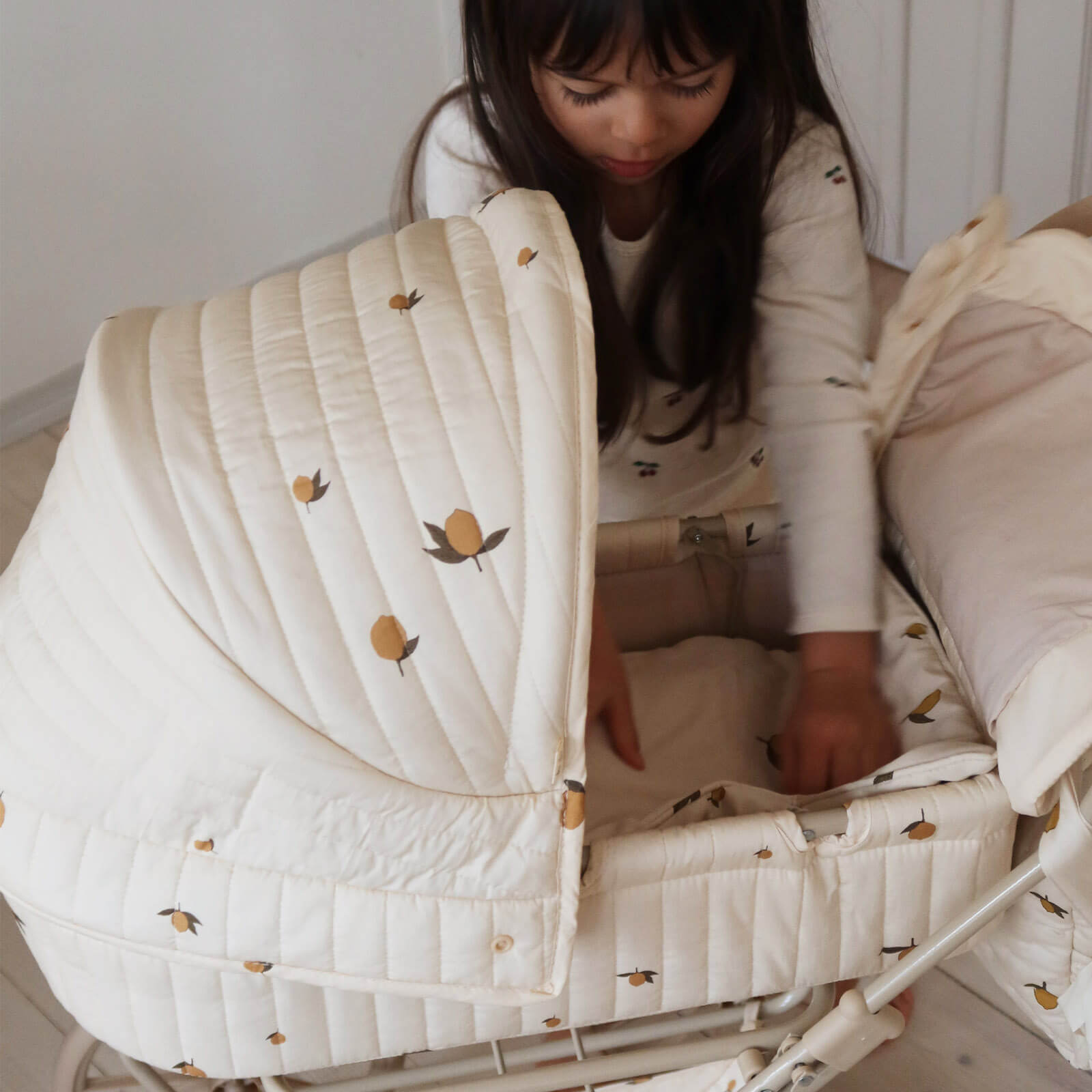 Doll Pram - Lemon