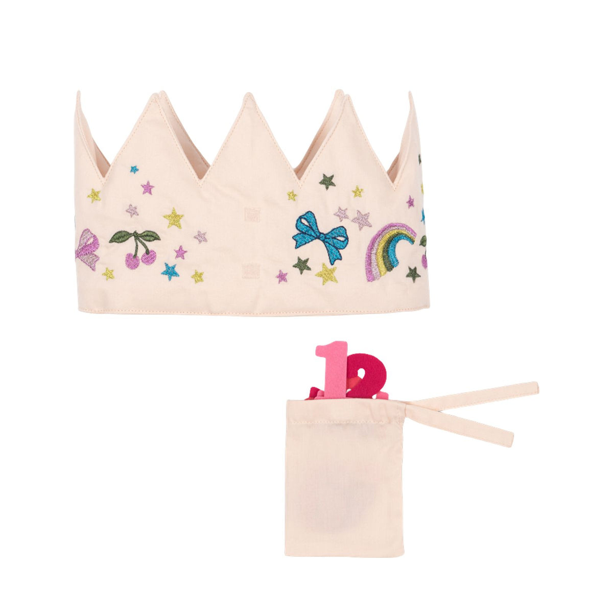 Birthday Crown - Glitter Rainbow