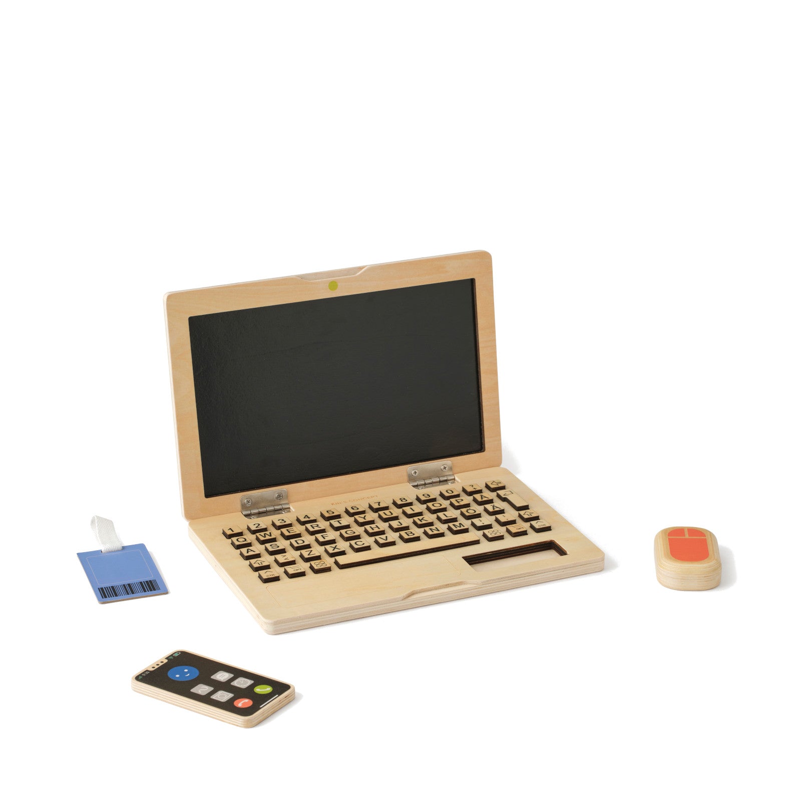 Wooden Play Laptop Computer