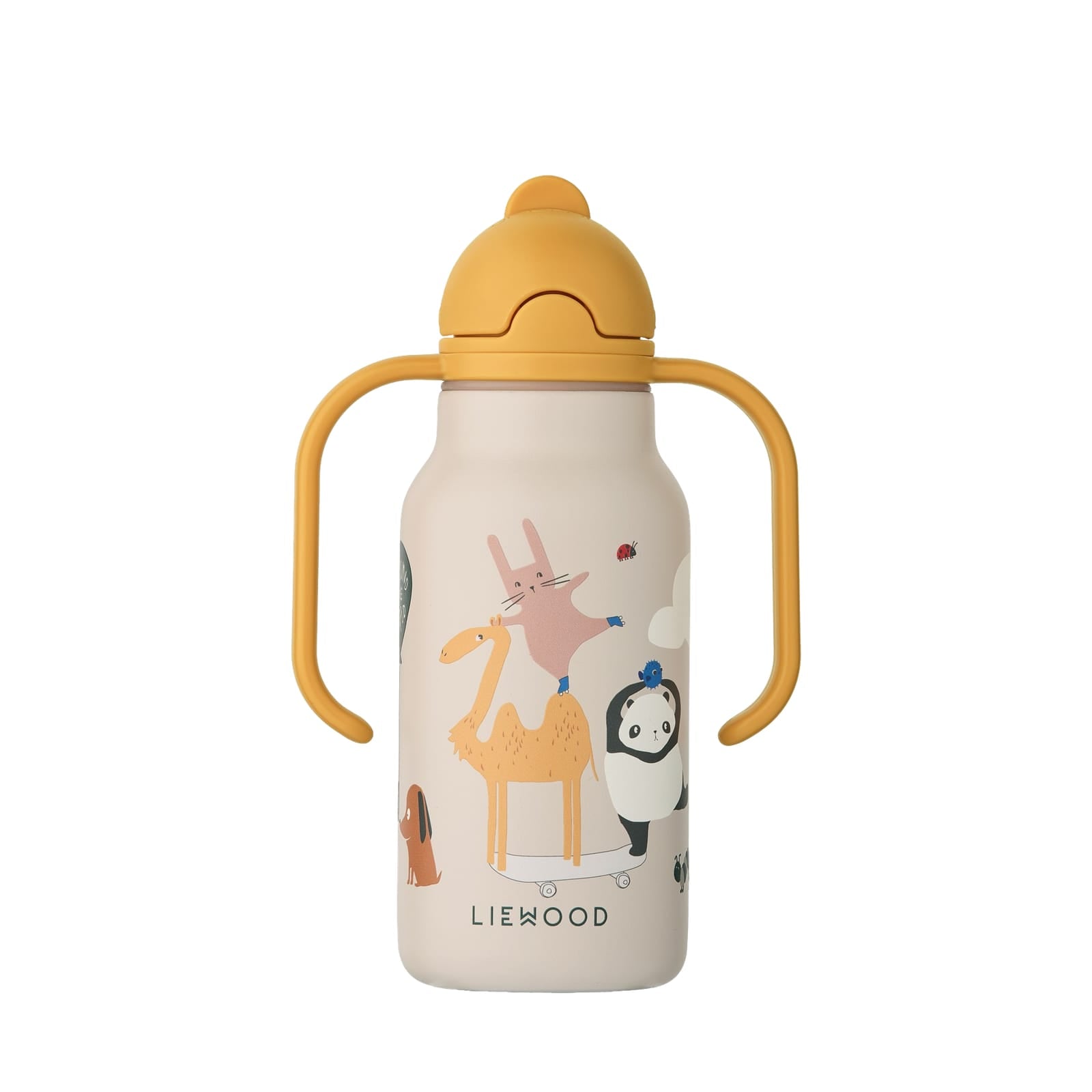 Kimmie Water Bottle 250ml - Around The World Sandy