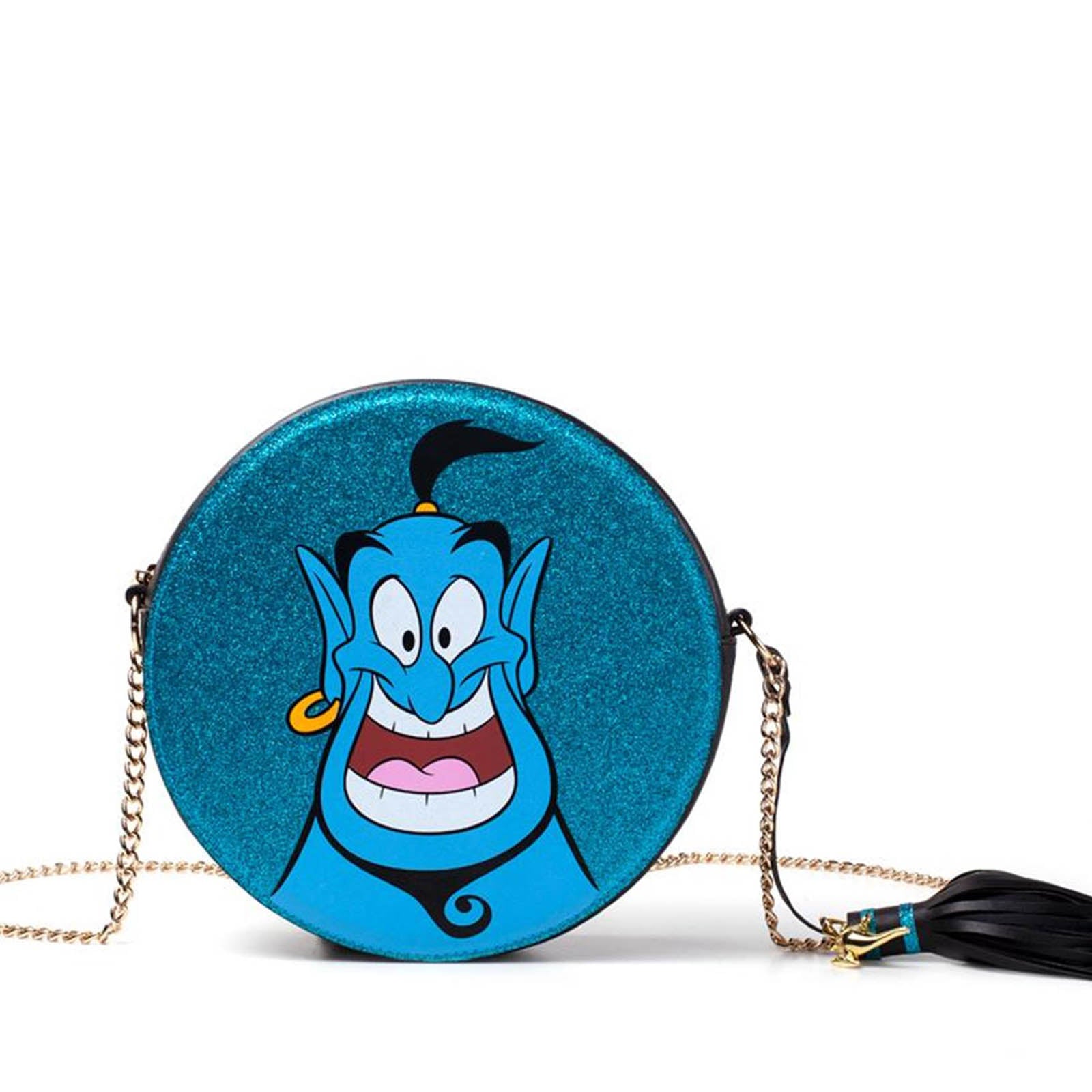 Disney Aladdin Shoulder Bag - Genie Round Glitter