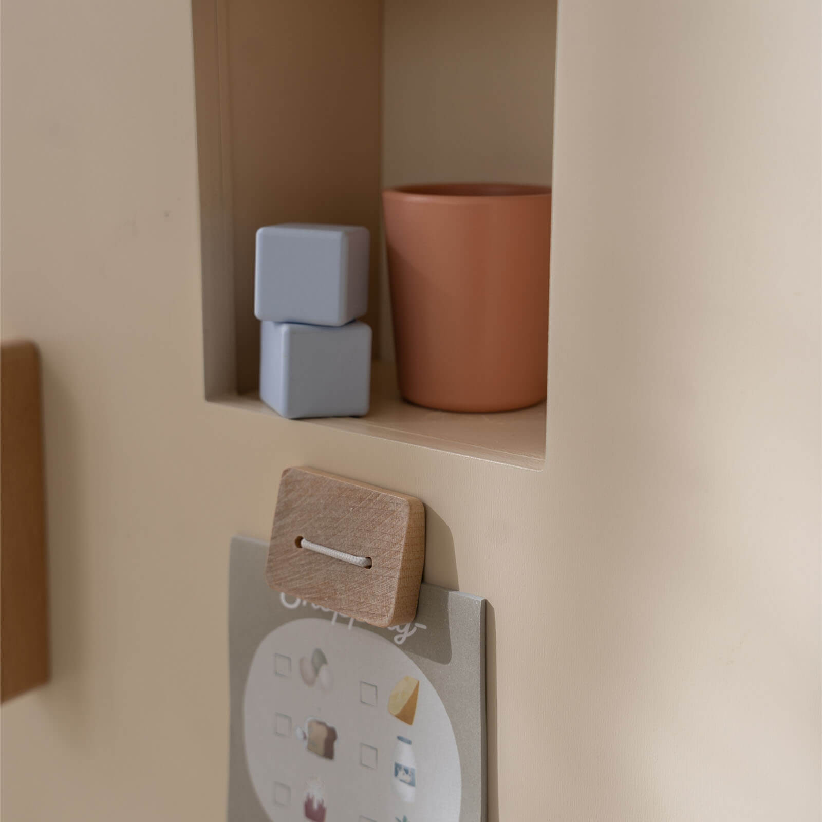 Cream Refrigerator Plus 19 Accessories