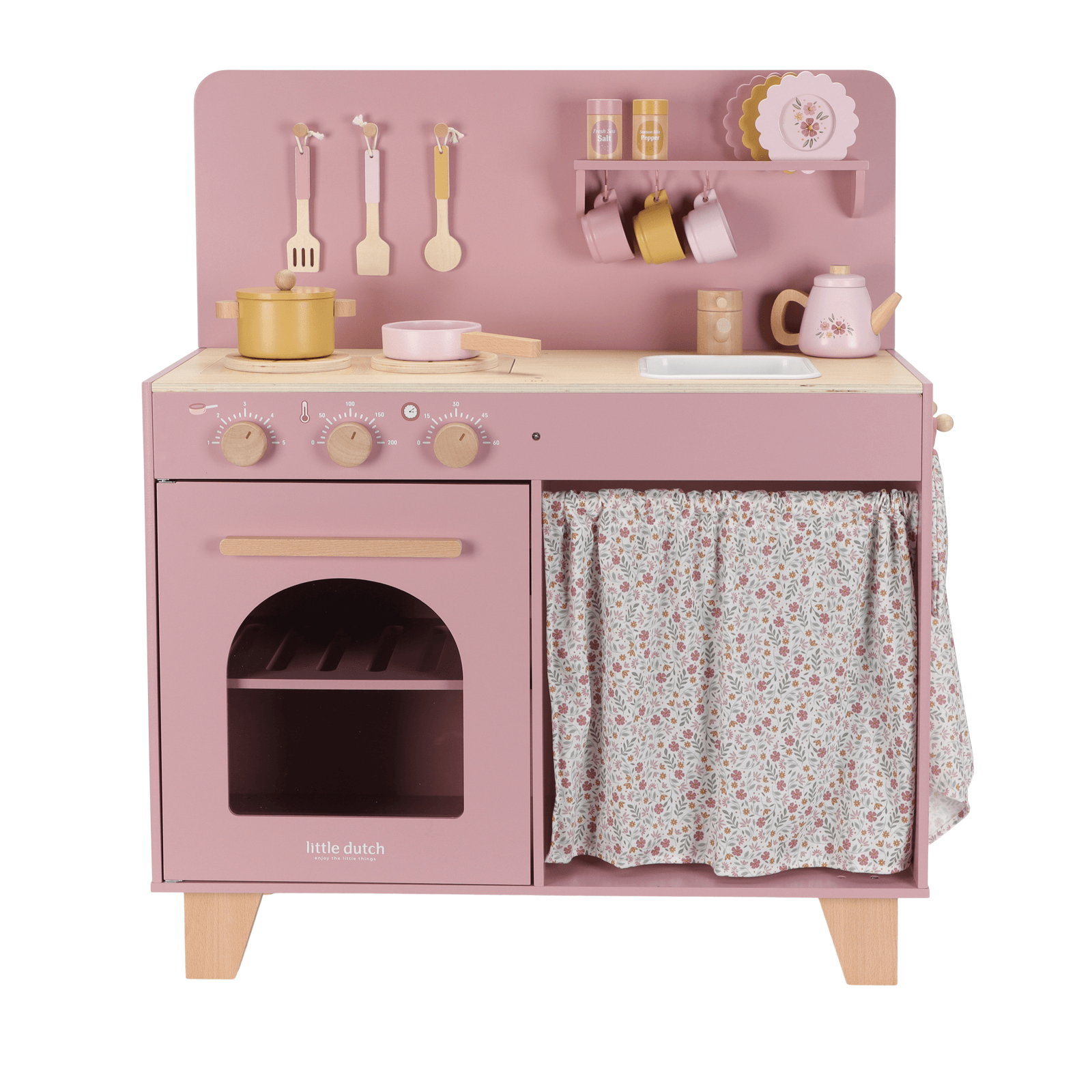 Pink Kitchen Plus 16 Accessories