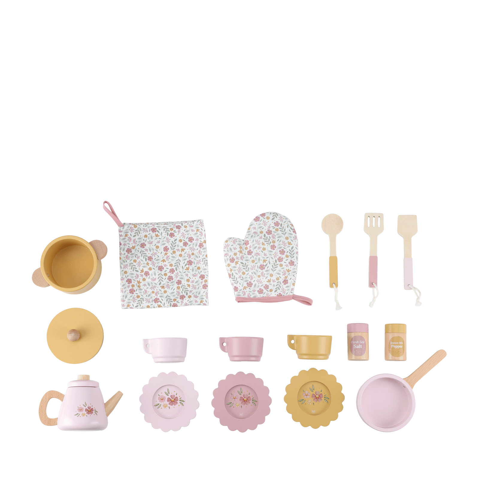 Pink Kitchen Plus 16 Accessories