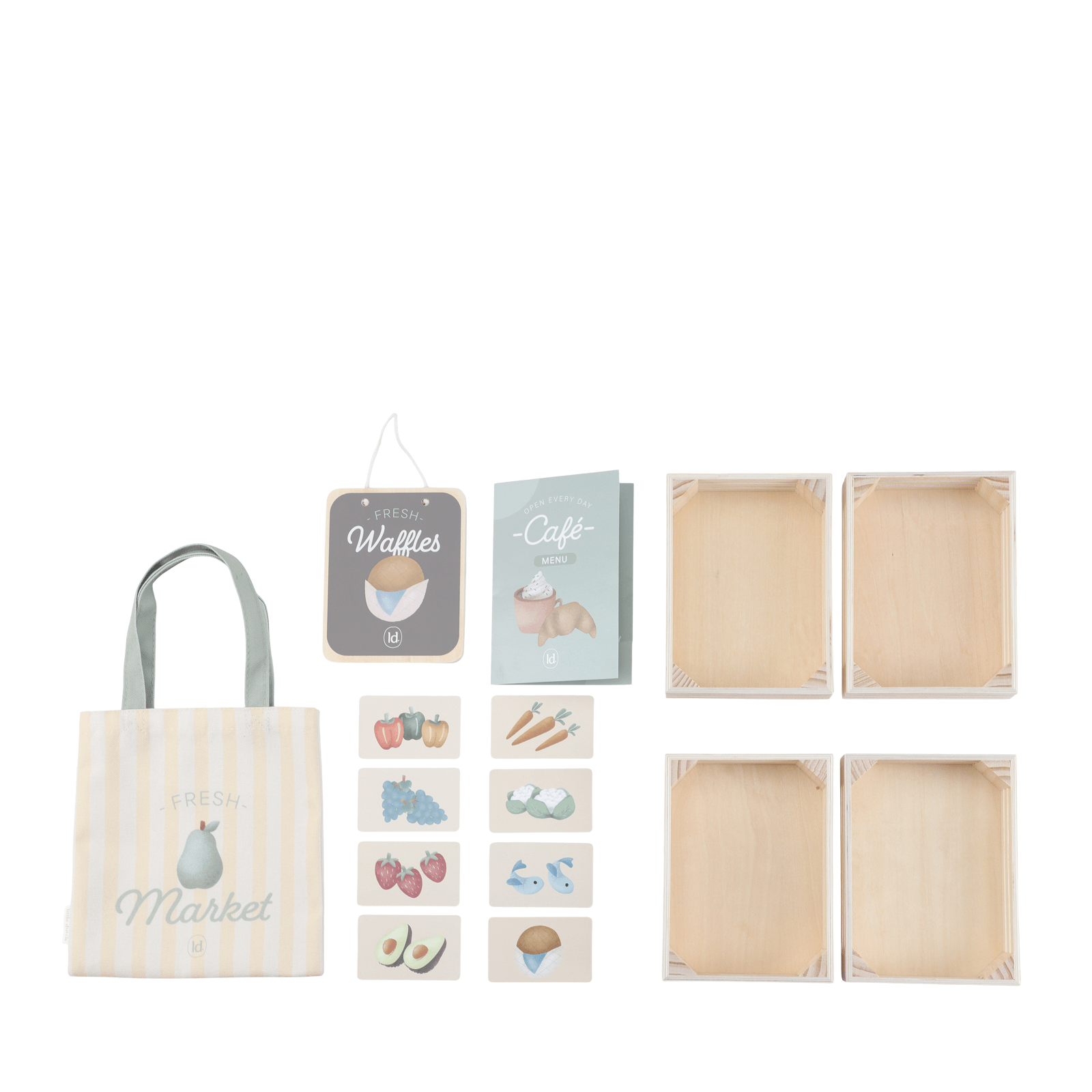 Market Stall Cafe Plus 15 Accessories
