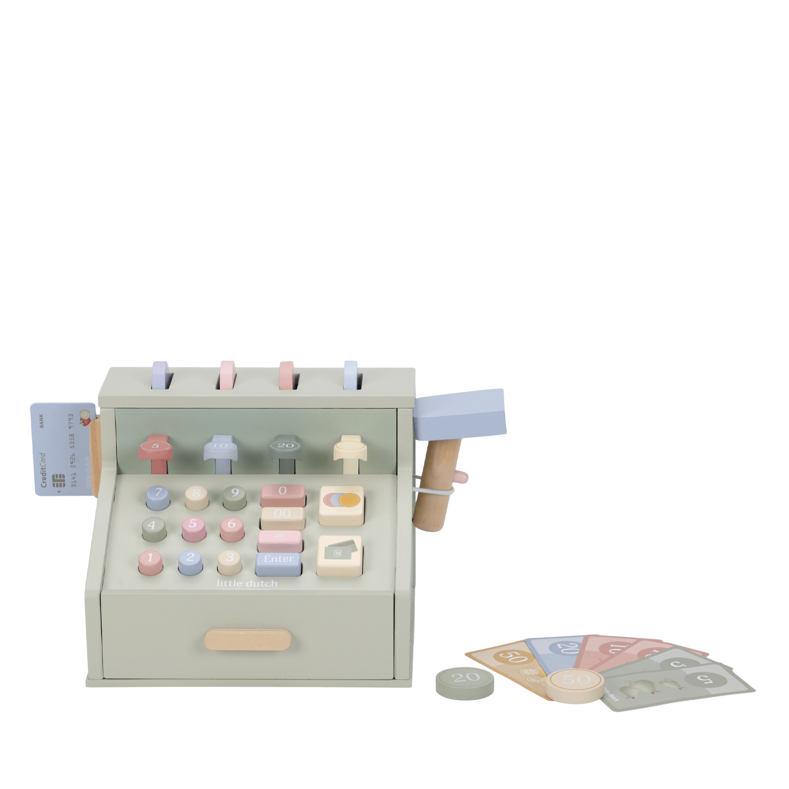 Wooden Cash Register