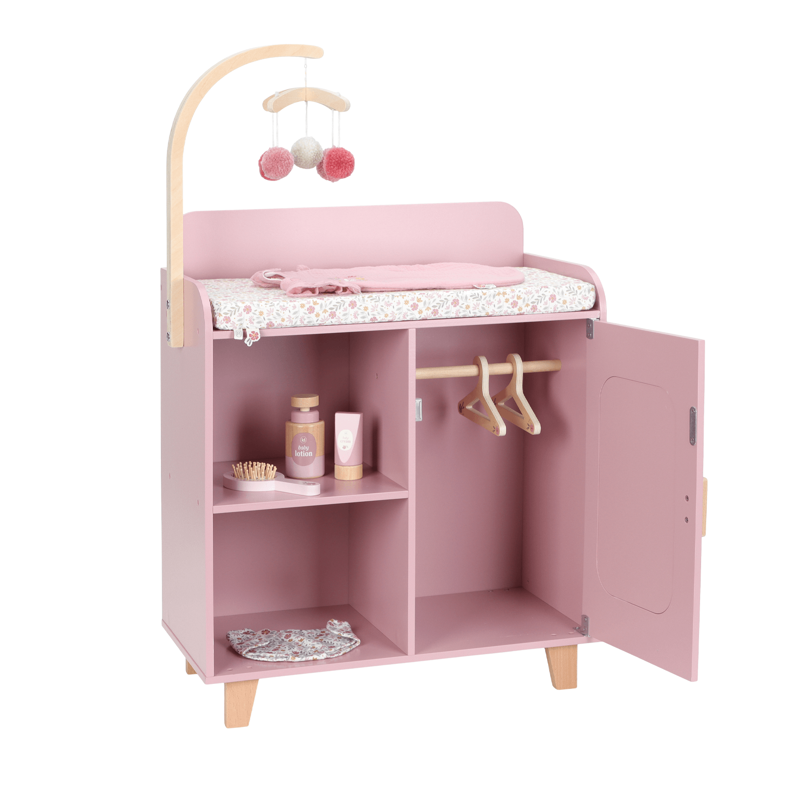 Doll Changing Table Plus 9 Accessories