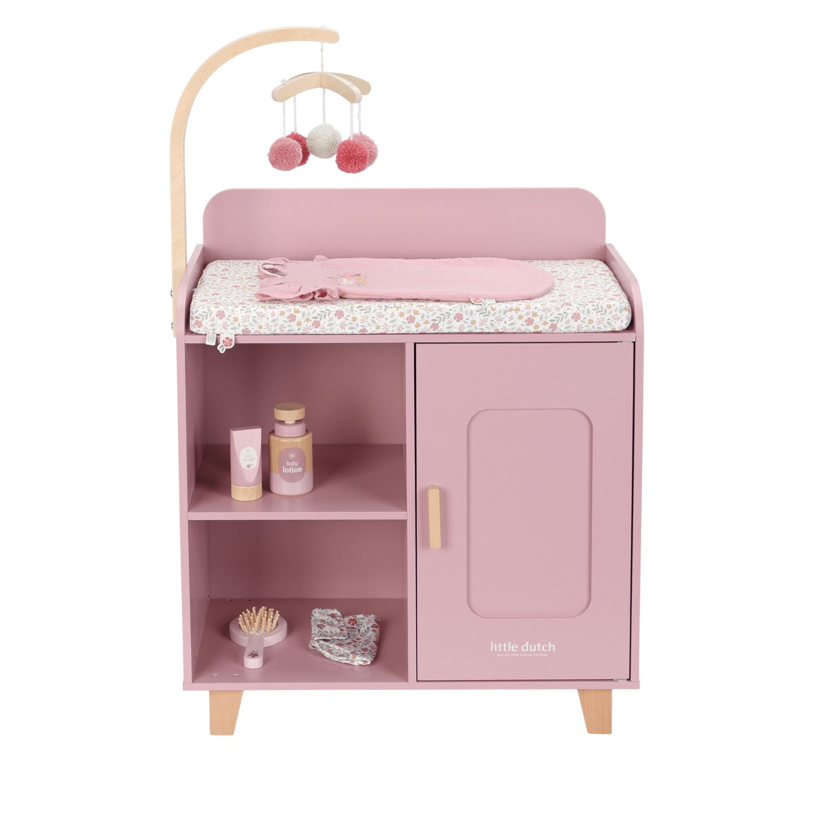 Doll Changing Table Plus 9 Accessories