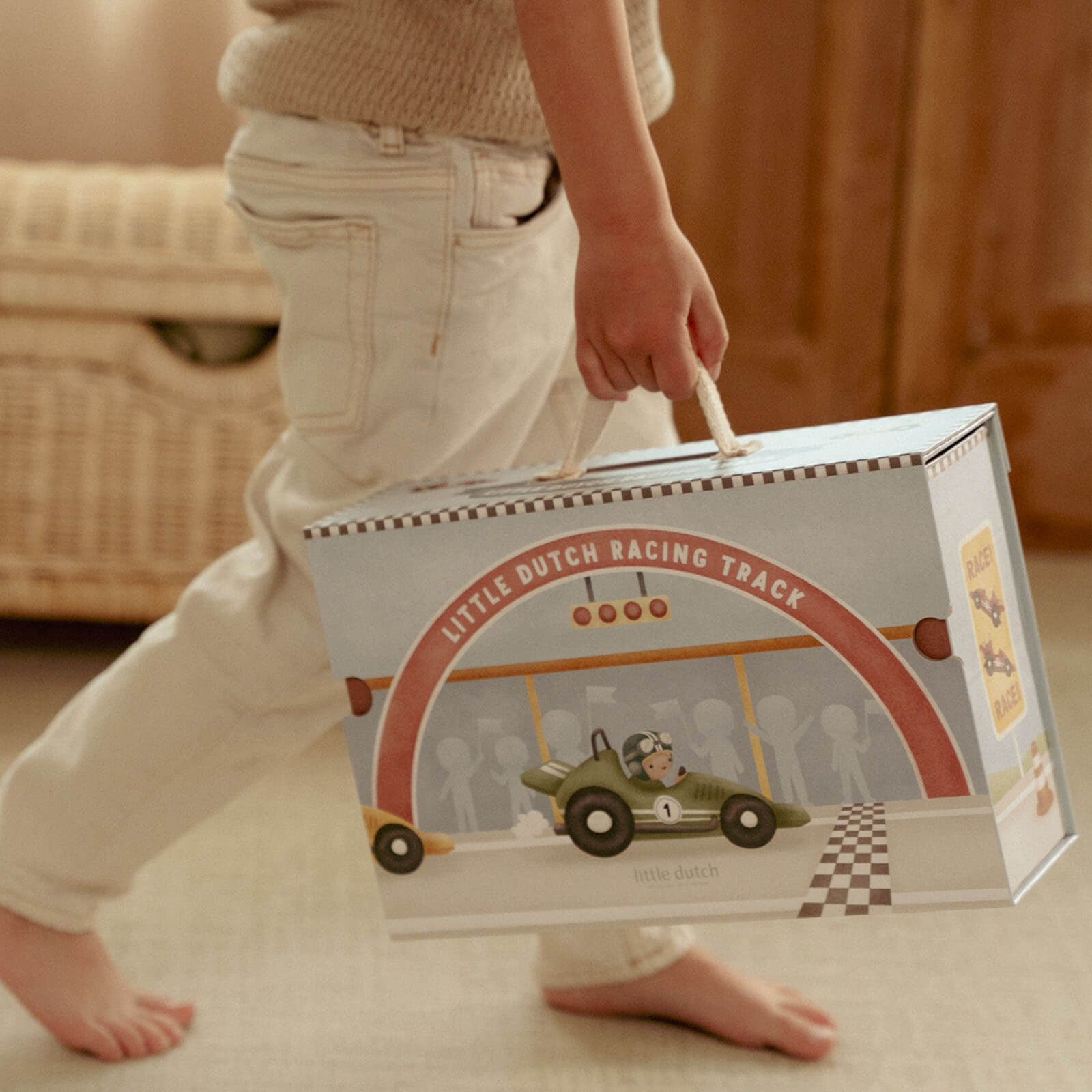 Race Track Play Case Set - 30 Pieces