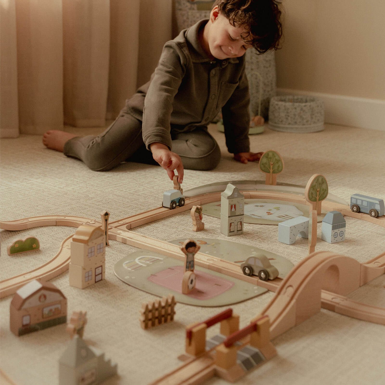 Little Dutch Railway Train XXL Set Starter Kit