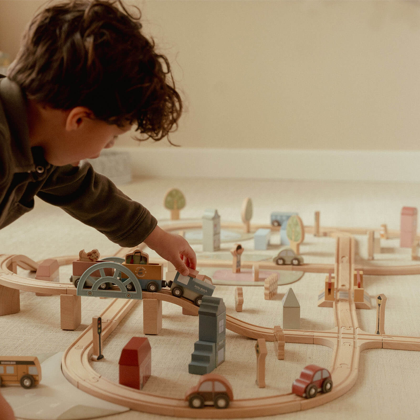 Little Dutch Railway Train XXL Set Starter Kit