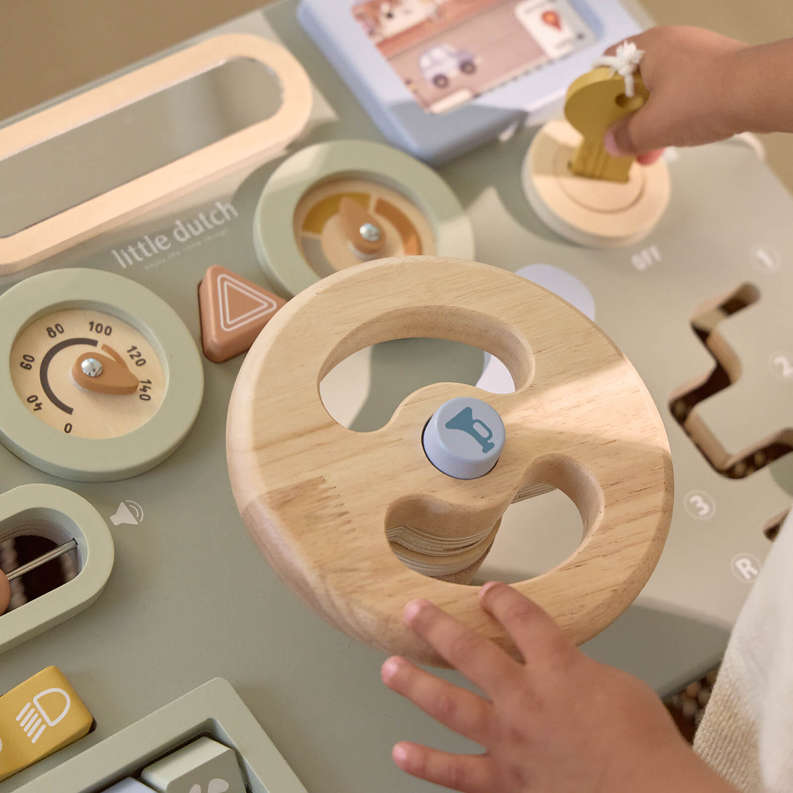 Table Top Activity Centre - Car Steering Wheel