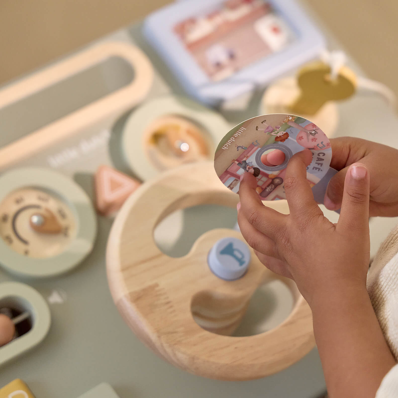 Table Top Activity Centre - Car Steering Wheel