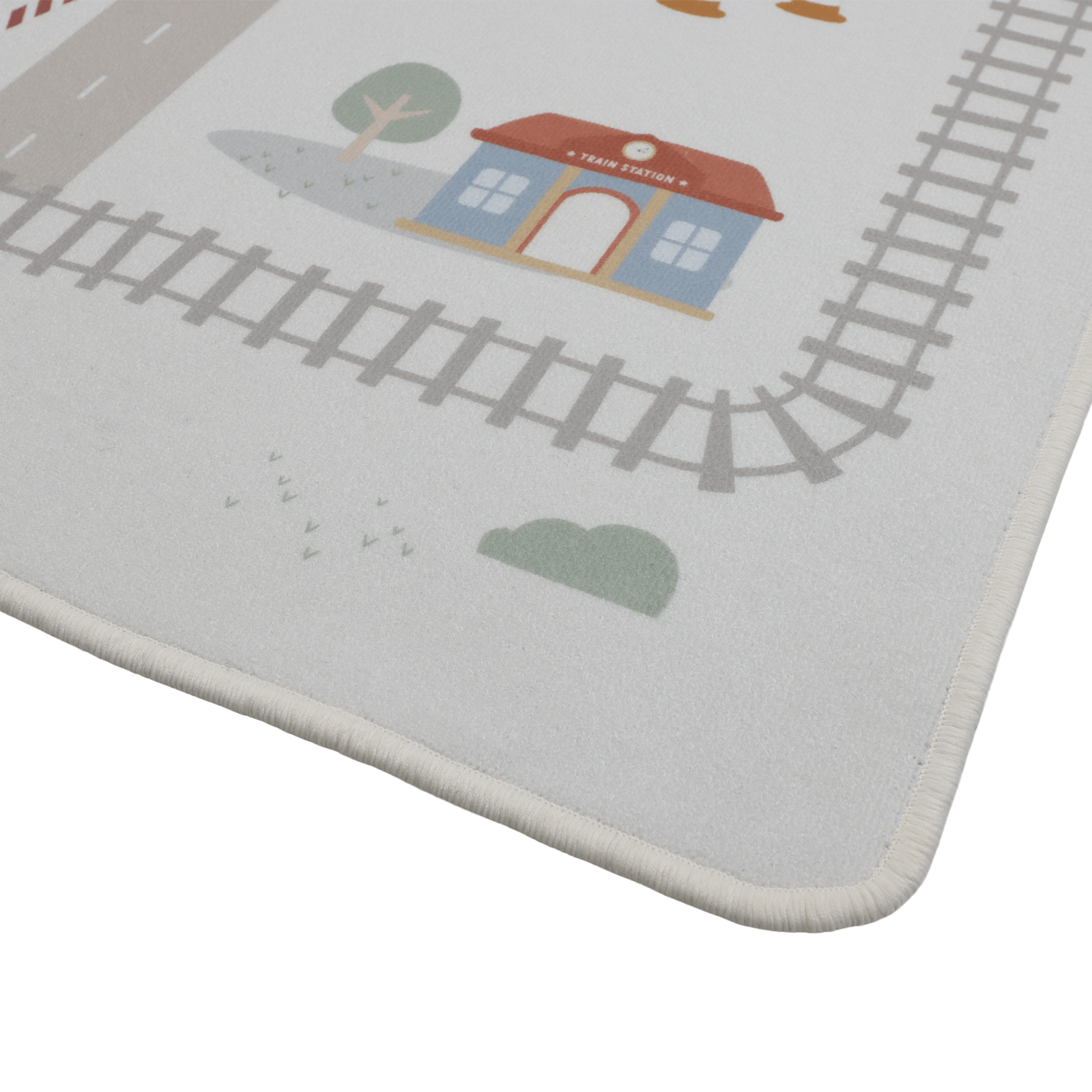Play Mat - Mini City Road and Train Track